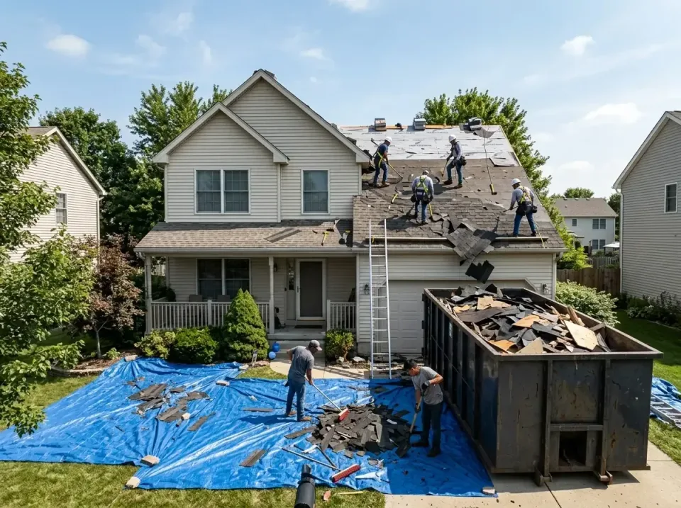 roof-replacement-debris-remova-004 — frequently asked questions, Cheapest Dumpster Rentals in Franklin Park, IL